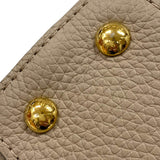 ルイ・ヴィトン LOUIS VUITTON カプシーヌMINI M24567 ベージュ ゴールド金具 トリヨンレザー レディース ハンドバッグ ショルダーバッグ