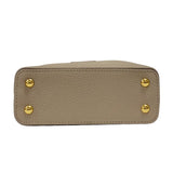 ルイ・ヴィトン LOUIS VUITTON カプシーヌMINI M24567 ベージュ ゴールド金具 トリヨンレザー レディース ハンドバッグ ショルダーバッグ