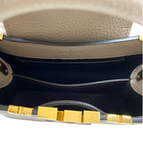 ルイ・ヴィトン LOUIS VUITTON カプシーヌMINI M24567 ベージュ ゴールド金具 トリヨンレザー レディース ハンドバッグ ショルダーバッグ