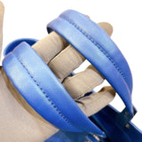 シャネル CHANEL パリビアリッツトートMM A34209 15番台 ネイビー　SV金具 コーティングキャンバス レディース ハンドバッグ