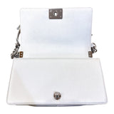 シャネル CHANEL ボーイシャネル25 A67086 シルバーSV金具 ラム レディース ショルダーバッグ