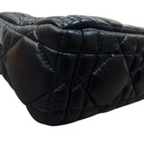 クリスチャン・ディオール Christian Dior ディオール カロ ミディアム ブラック ゴールド金具 カーフ レディース ショルダーバッグ