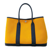 エルメス HERMES ガーデンパーティTPM U刻 ムタード・ブルーインゴ トワル/ネゴンダ レディース トートバッグ