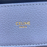 セリーヌ CELINE スモールカバ・ドゥ・フランス 191963 ブルー カーフ レディース トートバッグ