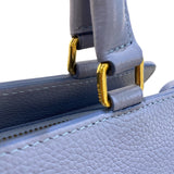 セリーヌ CELINE スモールカバ・ドゥ・フランス 191963 ブルー カーフ レディース トートバッグ