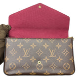 ルイ・ヴィトン LOUIS VUITTON ポシェット・フェリシー M61276 ブラウン モノグラム レディース ショルダーバッグ