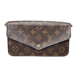 ルイ・ヴィトン LOUIS VUITTON ポシェット・フェリシー M61276 ブラウン モノグラム レディース ショルダーバッグ
