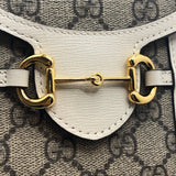 グッチ GUCCI ホースビット1955ミニショルダーバッグ 625615 ベージュ GGスプリーム・レザー レディース ショルダーバッグ