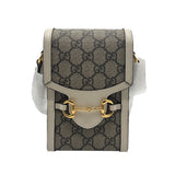 グッチ GUCCI ホースビット1955ミニショルダーバッグ 625615 ベージュ GGスプリーム・レザー レディース ショルダーバッグ