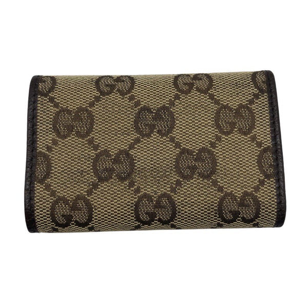 グッチ GUCCI GGキャンバス6連キーケース 127048 GGキャンバス ユニセックス キーケース