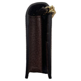 グッチ GUCCI チェーンウォレット　adidasコラボ 628192 イエロー ゴールド金具 クリスタルGG メンズ 長財布