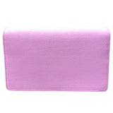 グッチ GUCCI GGマーモントクリスタルビジューチェーンウォレット 499782 ピンク レザー レディース ショルダーバッグ
