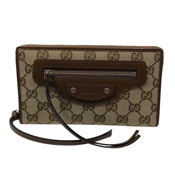 グッチ GUCCI ×BALENCIAGA ネオ クラッシック ジップアラウンド