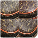 サンローラン SAINT LAURENT ル モノグラム カメラバッグ 669957 ブラウン PVC レディース ショルダーバッグ