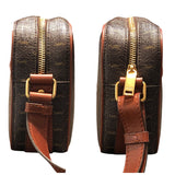 サンローラン SAINT LAURENT ル モノグラム カメラバッグ 669957 ブラウン PVC レディース ショルダーバッグ