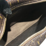 サンローラン SAINT LAURENT ル モノグラム カメラバッグ 669957 ブラウン PVC レディース ショルダーバッグ