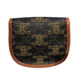 セリーヌ CELINE ミニブザス　ショルダーバッグ 196702ECK ブラウン トリオンフキャンバス レディース ショルダーバッグ