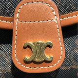 セリーヌ CELINE ミニブザス 196702BZJ ブラウン トリオンフキャンバス/タン レディース ショルダーバッグ