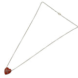 ティファニー TIFFANY＆CO チェーンクロスハートネックレス ゴールド 750 ジュエリー