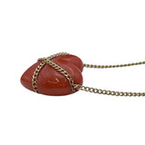 ティファニー TIFFANY＆CO チェーンクロスハートネックレス ゴールド 750 ジュエリー