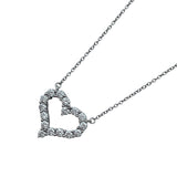 ティファニー TIFFANY＆CO センチメンタルハートネックレス プラチナ Pt950 ジュエリー
