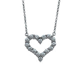 ティファニー TIFFANY＆CO センチメンタルハートネックレス プラチナ Pt950 ジュエリー