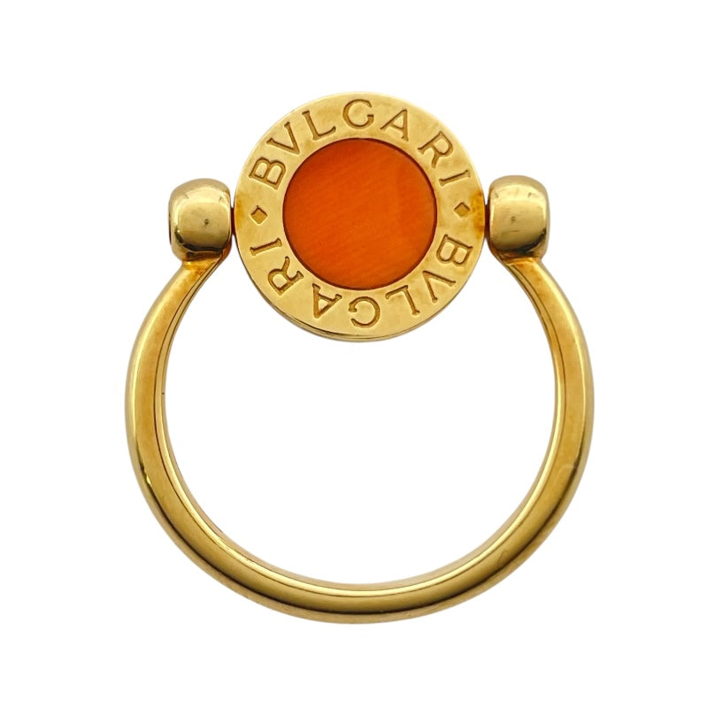 ゴールド スリーブリング 【ブルガリ】 ブルガリ BVLGARI ブルガリブルガリフリップリング ゴールド 750