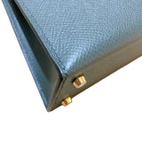 エルメス HERMES ミニケリー2 トリコロール B刻 ヴェールマングローブ×ブラック ゴールド金具 エプソン レディース ショルダーバッグ