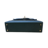 エルメス HERMES ミニケリー2 トリコロール B刻 ヴェールマングローブ×ブラック ゴールド金具 エプソン レディース ショルダーバッグ