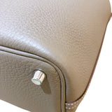 エルメス HERMES ピコタンロックPM K刻印 エトゥープ ゴールド金具 トリヨン レディース ハンドバッグ