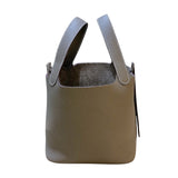 エルメス HERMES ピコタンロックPM K刻印 エトゥープ ゴールド金具 トリヨン レディース ハンドバッグ