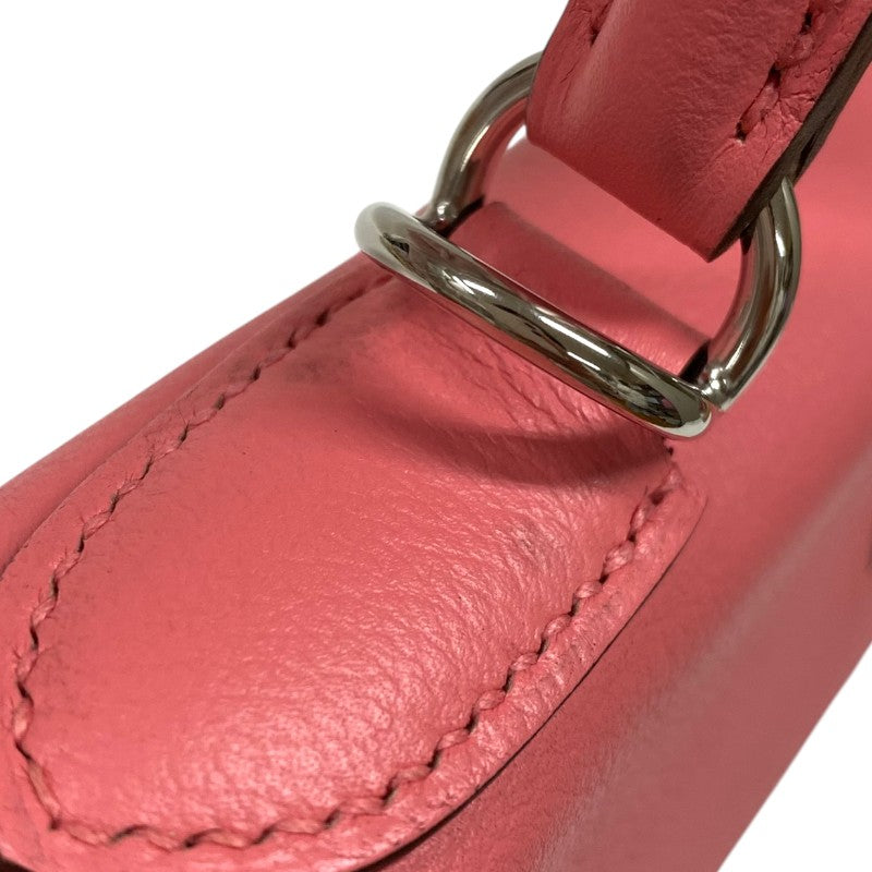 エルメス HERMES ケリー28 内縫い D刻 ローズアザレ×ヴェールボスフォール エバーカラー レディース ハンドバッグ ショルダーバッグ