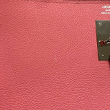 エルメス HERMES ケリー28 内縫い D刻 ローズアザレ×ヴェールボスフォール エバーカラー レディース ハンドバッグ ショルダーバッグ