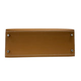 エルメス HERMES ケリー28 外縫い Z刻 ゴールド シルバー金具 エプソン レディース ハンドバッグ