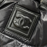 シャネル CHANEL コココクーントートPM A48610 ブラック シルバー金具 ナイロン レディース