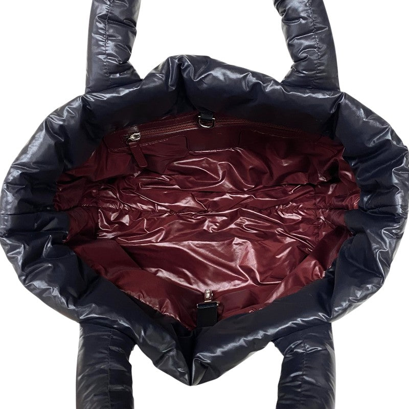 シャネル CHANEL コココクーントートPM A48610 ブラック シルバー金具 ナイロン レディース