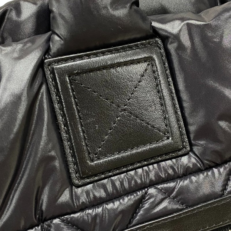 シャネル CHANEL コココクーントートPM A48610 ブラック シルバー金具 ナイロン レディース