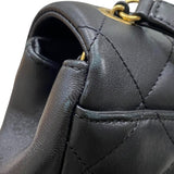 シャネル CHANEL マトラッセ スモールフラップバッグ AS1358 ブラック ゴールド金具 ラムスキン レディース ショルダーバッグ