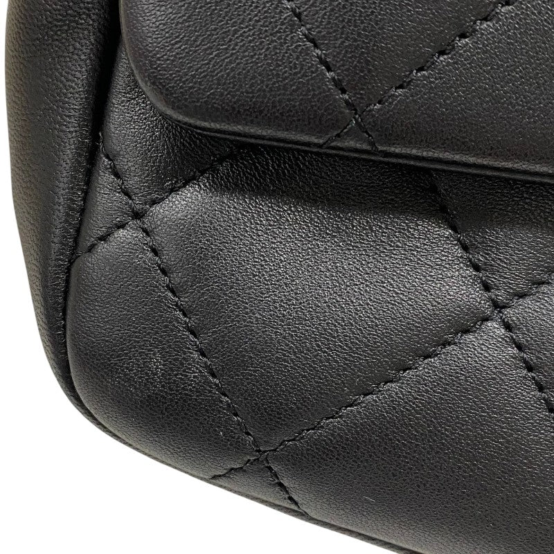 シャネル CHANEL マトラッセ スモールフラップバッグ AS1358 ブラック ゴールド金具 ラムスキン レディース ショルダーバッグ