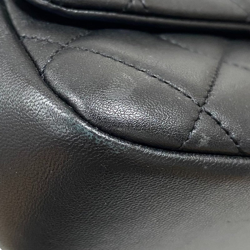 シャネル CHANEL マトラッセ スモールフラップバッグ AS1358 ブラック ゴールド金具 ラムスキン レディース ショルダーバッグ