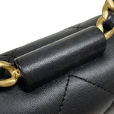 シャネル CHANEL マトラッセ スモールフラップバッグ AS1358 ブラック ゴールド金具 ラムスキン レディース ショルダーバッグ