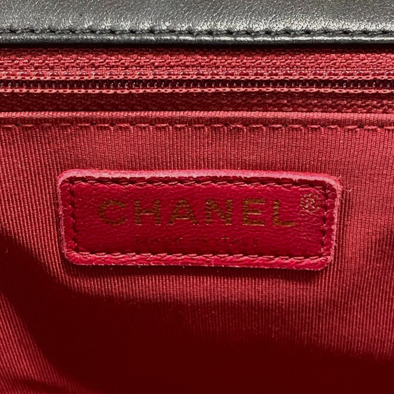 シャネル CHANEL マトラッセ スモールフラップバッグ AS1358 ブラック ゴールド金具 ラムスキン レディース ショルダーバッグ