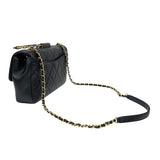 シャネル CHANEL マトラッセ スモールフラップバッグ AS1358 ブラック ゴールド金具 ラムスキン レディース ショルダーバッグ