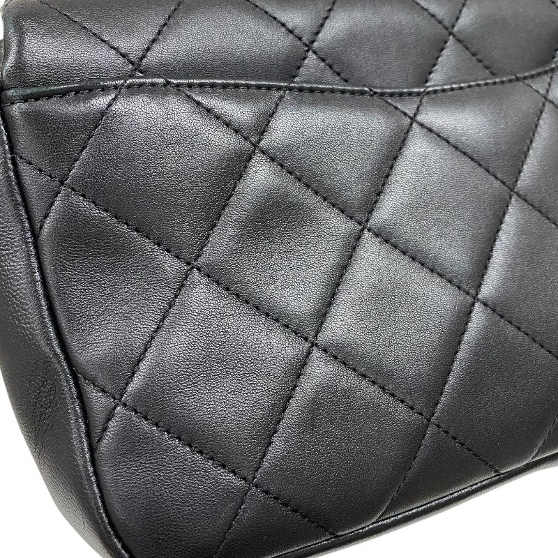 シャネル CHANEL マトラッセ スモールフラップバッグ AS1358 ブラック ゴールド金具 ラムスキン レディース ショルダーバッグ