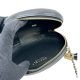 シャネル CHANEL ラパウザショルダーバッグ 27番台 ブラック/ゴールド金具 レザー レディース ショルダーバッグ