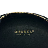 シャネル CHANEL ラパウザショルダーバッグ 27番台 ブラック/ゴールド金具 レザー レディース ショルダーバッグ