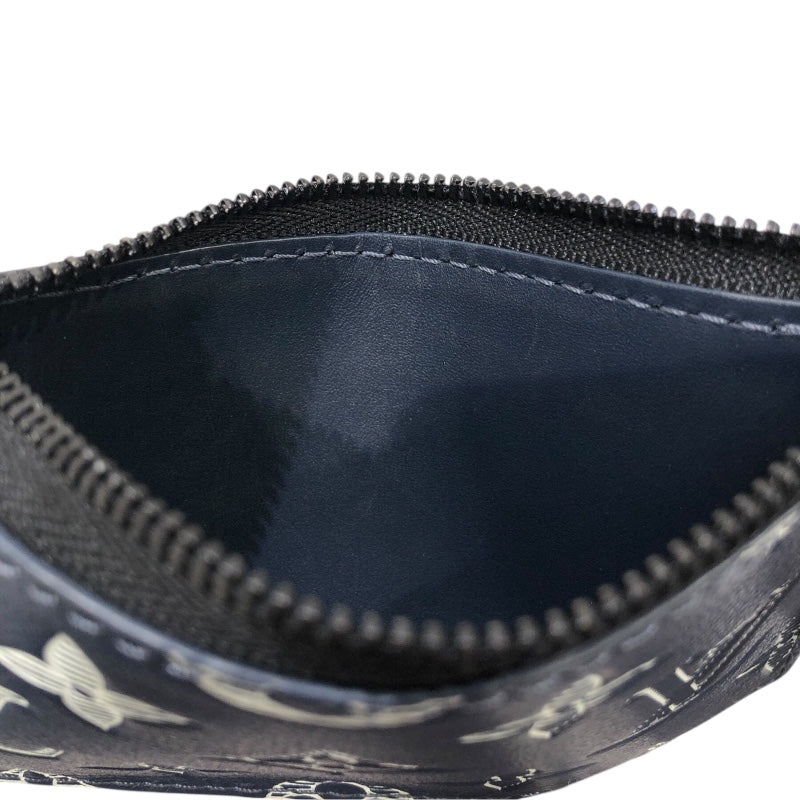 ルイ・ヴィトン LOUIS VUITTON ガストンウェアラブルウォレット M83384 インクブルー モノグラム・シャドウ メンズ ショルダーバッグ