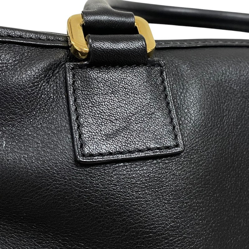 ロエベ LOEWE アマソナ28 352.30.N03 ブラック ゴールド金具 カーフ レディース ハンドバッグ ショルダーバッグ