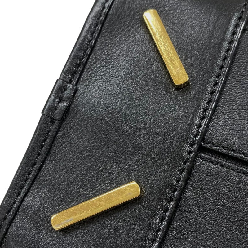 ロエベ LOEWE アマソナ28 352.30.N03 ブラック ゴールド金具 カーフ レディース ハンドバッグ ショルダーバッグ