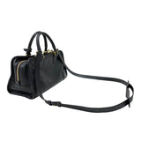 ロエベ LOEWE アマソナ28 352.30.N03 ブラック ゴールド金具 カーフ レディース ハンドバッグ ショルダーバッグ